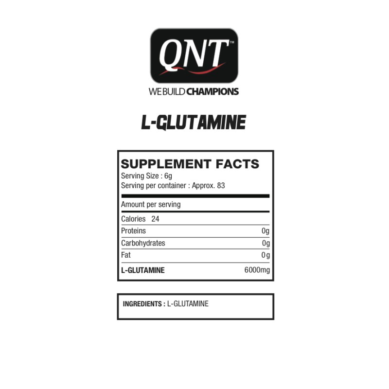 QNT L-GLUTAMINE 6000 PURE