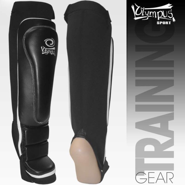 Shin Instep Guard Olympus ULTIMAX PU-Gel Pair