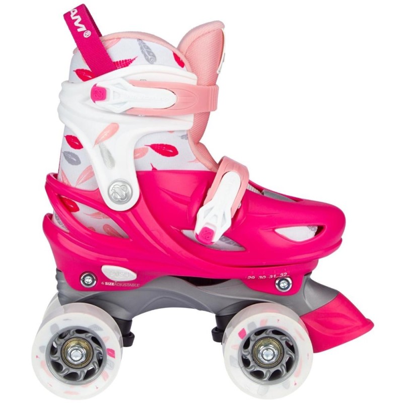 Nijdam Roller Skates Ρυθμιζόμενα Feather Drops N21AA02