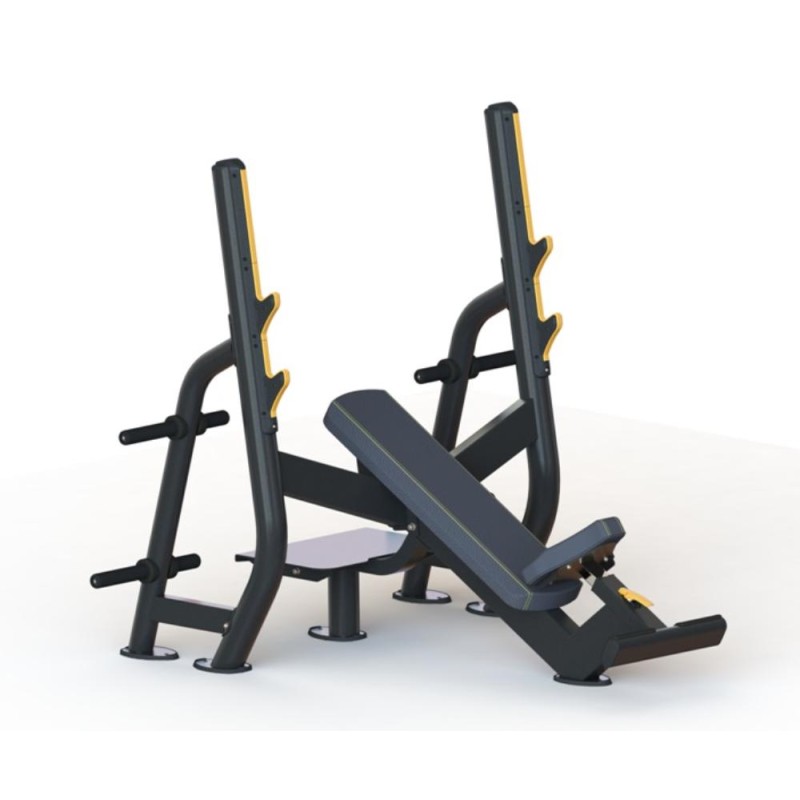 PowerLife Olympic Incline Bench PTT0210 Επικλινής Πάγκος Ολυμπιακού Τύπου