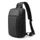 Τσαντάκι ώμου χιαστί crossbody Bange 7795 μαύρο