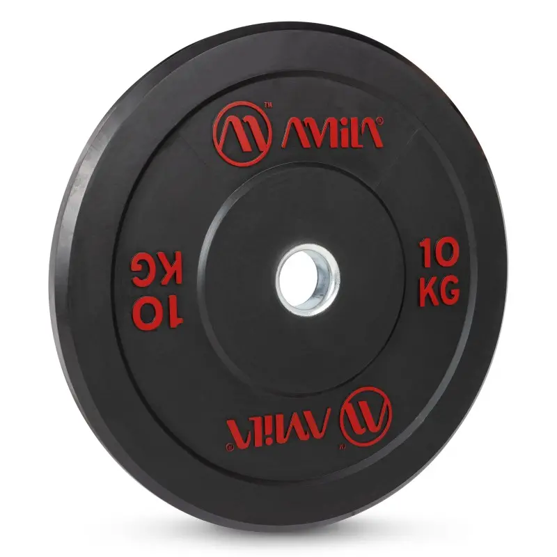 Δίσκος AMILA Black R Bumper Slim 50mm 10Kg