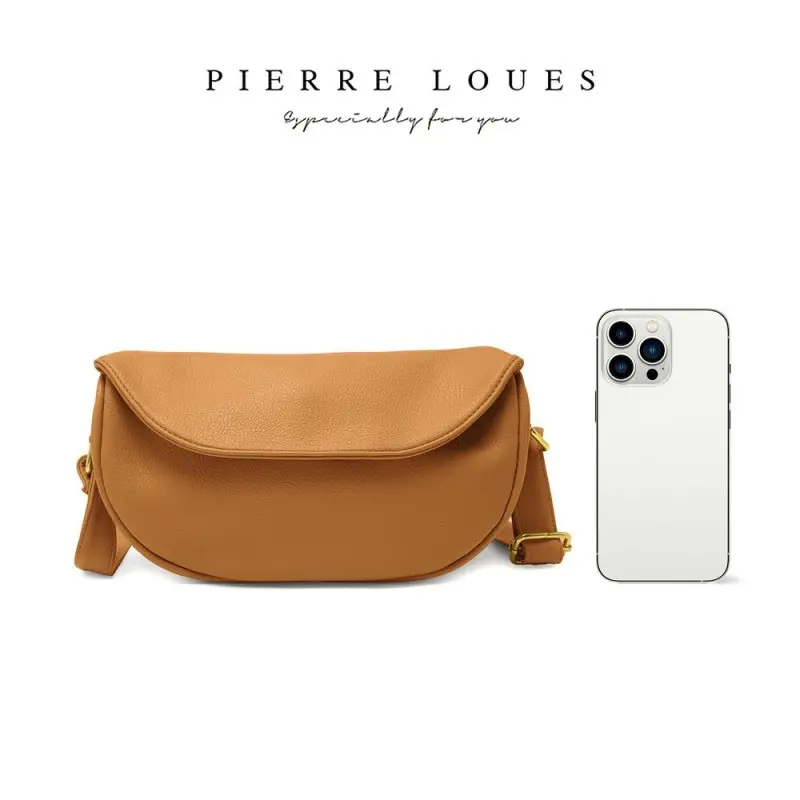 Τσάντα Γυναικεία Χιαστί Χιαστί Pierre Loues PL868-67 καφε Τσάντα Γυναικεία Χιαστί Χιαστί Pierre Loues PL868-67 καφε