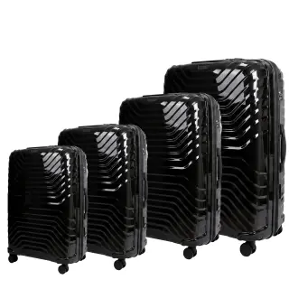 Σετ Βαλίτσες Τριάδα 7000 Cardinal 56,5x24,5x37 cm + 66,5x27,5x51 cm + 76X32,5X51 cm + 86x36x56 cm μαύρο