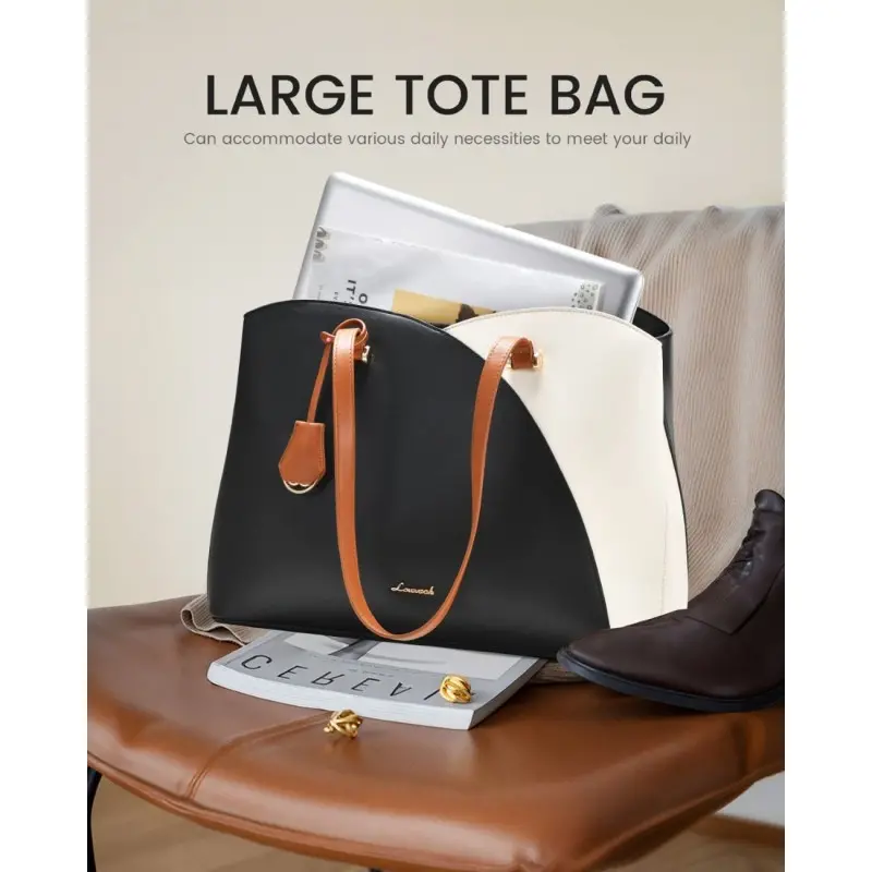Γυναικεία Τσάντα ώμου Lovevook 15,6'' WB3290 beige/black
