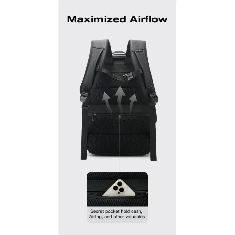 Σακίδιο Πλάτης Laptop 25L 15,6” Bange 3078 μαύρο