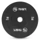 Δίσκος AMILA Black W Bumper Slim 50mm 5Kg