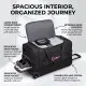 Τροχοτσάντα Ταξιδιού Cardinal 65cm 73L 8507 μαύρο