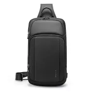 Τσαντάκι ώμου χιαστί crossbody Bange 7795 μαύρο