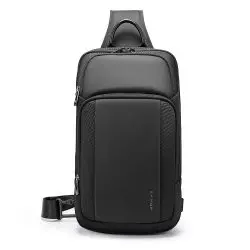 Τσαντάκι ώμου χιαστί crossbody Bange 7795 μαύρο
