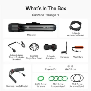 Waydoo SubNado Standard Package Ηλεκτρικό SeaScooter Κόκκινο - Σε 12 Άτοκες Δόσεις