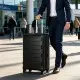 Σετ 3 βαλίτσες Newcom N1312 PC σετ 3 τεμαχίων 50x22x36 cm + 61x25x43 cm + 71x29x50 cm μαύρο