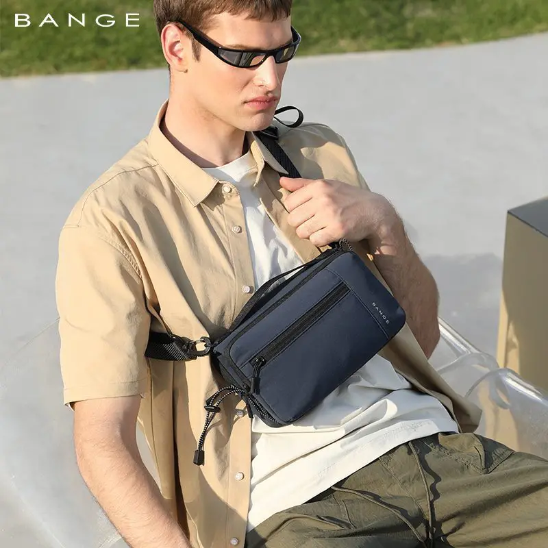Τσαντάκι ώμου crossbody Bange 8089-1 μπλε