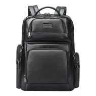 Δερμάτινο Σακίδιο πλάτης 24L 15,6” Bopai 61-123291 μαύρο