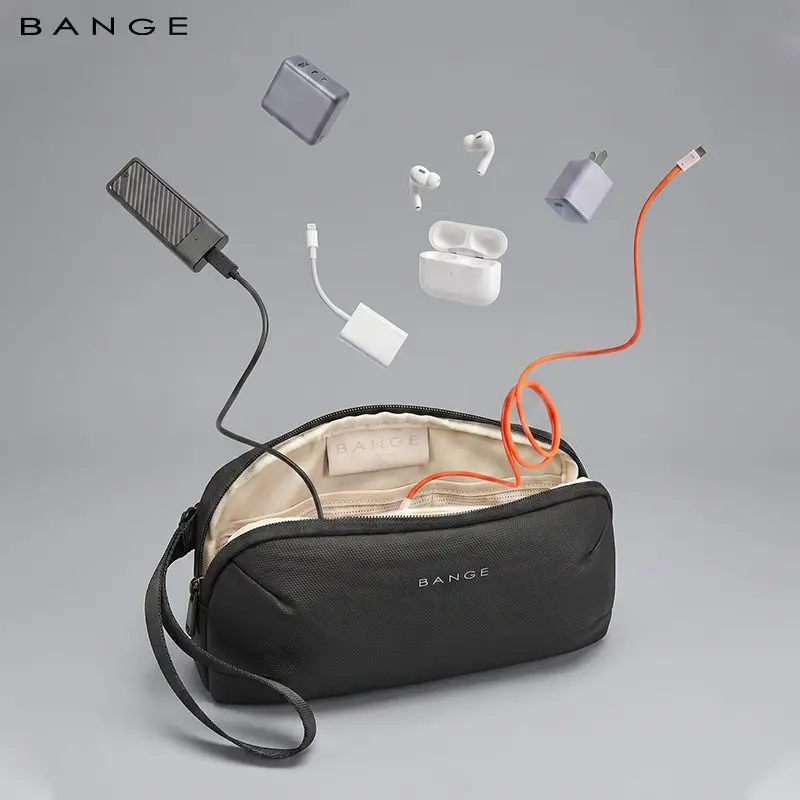 Τσάντα χειρός organizer των αξεσουάρ Bange 7918 μαύρο