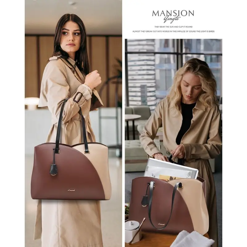 Γυναικεία Τσάντα ώμου Lovevook 15,6” WB3290 beige/brown