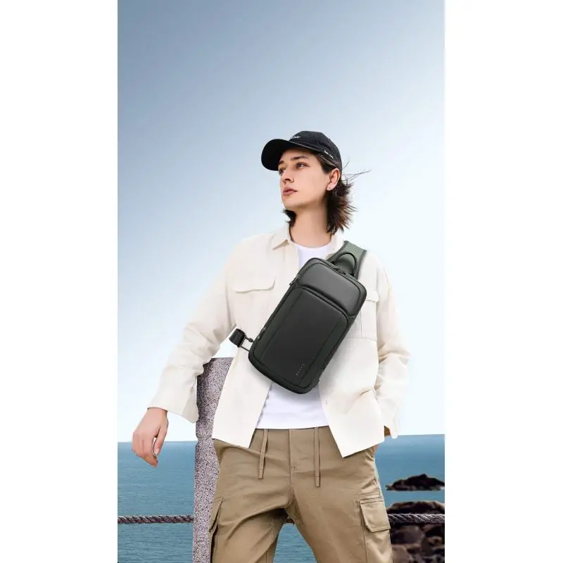 Τσαντάκι ώμου χιαστί crossbody Bange 7795 μαύρο