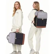 Σακίδιο Ταξιδίου Καμπίνας 40L 17,3" MB2112 black gray brown