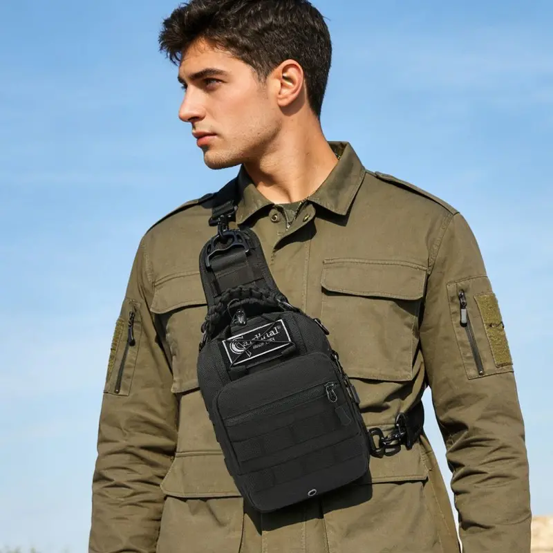 Στρατιωτικό Τσαντάκι Στήθους Tactical Cardinal MT4050 μαύρο Στρατιωτικό Τσαντάκι Στήθους Tactical Cardinal MT4050 μαύρο