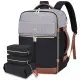 Σακίδιο Ταξιδίου Καμπίνας 40L 17,3" MB2112 black gray brown