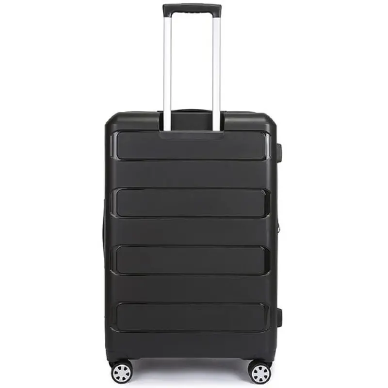 Σετ 3 βαλίτσες Newcom N1312 PC σετ 3 τεμαχίων 50x22x36 cm + 61x25x43 cm + 71x29x50 cm μαύρο