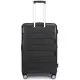 Σετ 3 βαλίτσες Newcom N1312 PC σετ 3 τεμαχίων 50x22x36 cm + 61x25x43 cm + 71x29x50 cm μαύρο