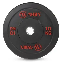 Δίσκος AMILA Black R Bumper Slim 50mm 10Kg