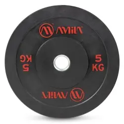 Δίσκος AMILA Black R Bumper Slim 50mm 5Kg