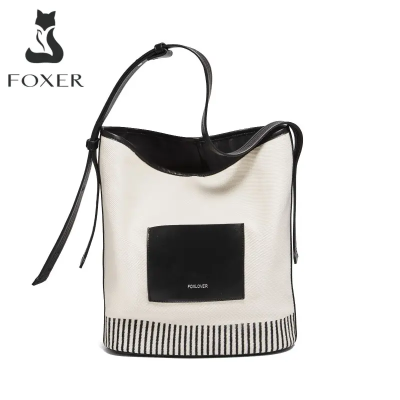 Γυναικεία Τσάντα Ώμου Foxer 9151194F άσπρο