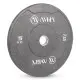Δίσκος Color Bumper Plate Slim 50 mm 5 kg – Γκρι