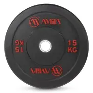 Δίσκος AMILA Black R Bumper Slim 50mm 15Kg
