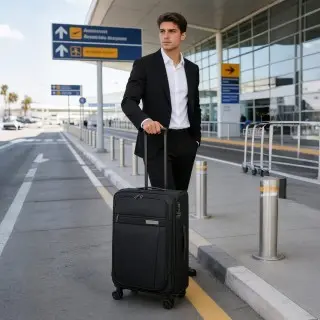 Σετ Βαλίτσες Ταξιδιού 3 Τεμαχίων 5200 μαύρο
