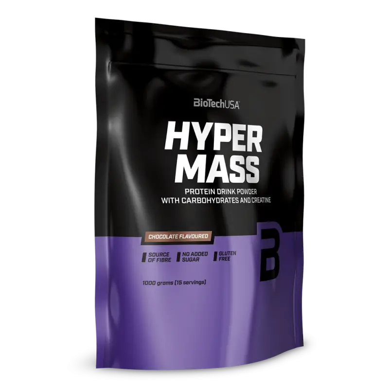 BioTechUSA Hyper Mass 1000g Vanilla | Gainer Όγκου & Μάζας