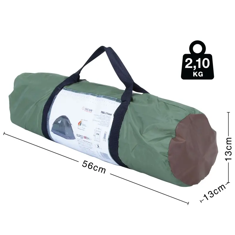Escape Σκηνή 2 Ατόμων Trail II Forest - 11201