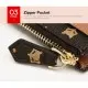 Γυναικείο πορτοφόλι/καρτοθήκη PVC Foxer 2161015F καφέ