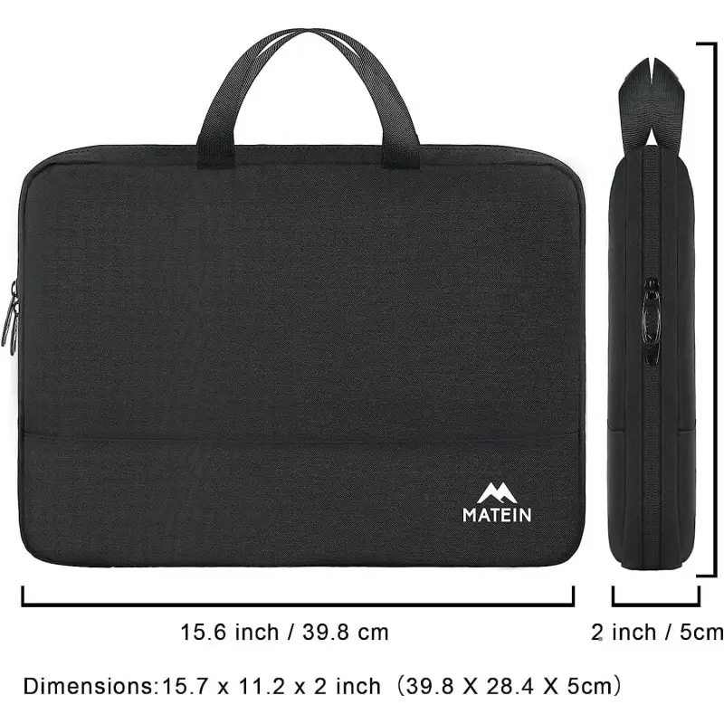 Υφασμάτινος Χαρτοφύλακας Matein 15,6  laptop 5L 1025 μαύρο