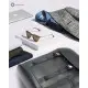 Δερμάτινο Σακίδιο πλάτης Αντικλεπτικό 24L Laptop 15,6” Bopai 61-123391 μαύρο