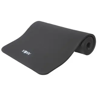 Amila Στρώμα Γυμναστικής NBR 15mm 90Kg 183cm Μαύρο 95910