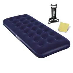 Φουσκωτό Στρώμα Ύπνου Bestway Μονό 15329 185x76x22εκ. Μπλε