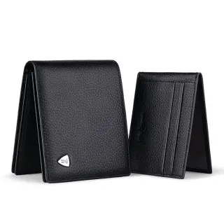 Δερμάτινο Ανδρικό πορτοφόλι William Polo 213 black