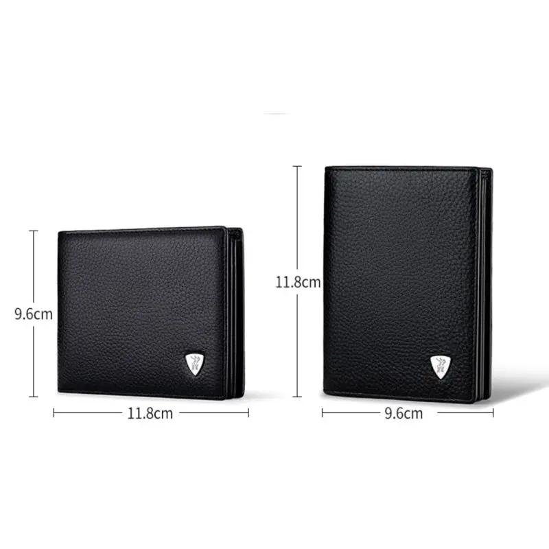 Δερμάτινο Ανδρικό πορτοφόλι William Polo 213 black