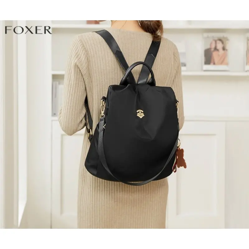 Σακίδιο Πλάτης Foxer 947008F μαύρο Σακίδια Πλάτης Γυναικεία 947008F μαύρο Foxer Σακίδιο Πλάτης Foxer 947008F μαύρο