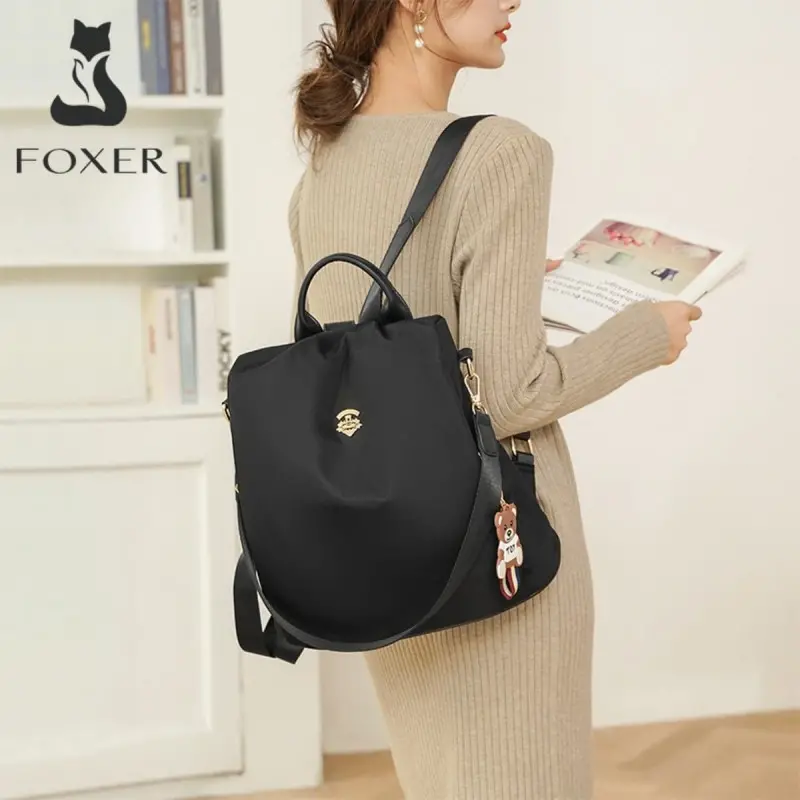 Σακίδιο Πλάτης Foxer 947008F μαύρο Σακίδια Πλάτης Γυναικεία 947008F μαύρο Foxer Σακίδιο Πλάτης Foxer 947008F μαύρο