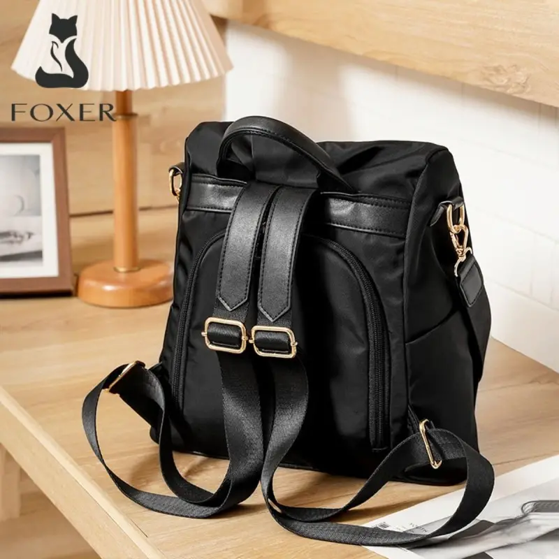 Σακίδιο Πλάτης Foxer 947008F μαύρο Σακίδια Πλάτης Γυναικεία 947008F μαύρο Foxer Σακίδιο Πλάτης Foxer 947008F μαύρο