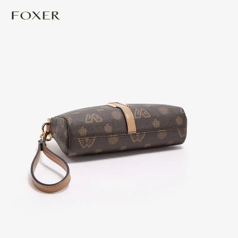 Γυναικεία Τσάντα PVC Χιαστί Foxer 9158064F καφέ