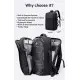 Σακίδιο πλάτης vacuum 36L Laptop 17,3” Bange 3028 μαύρο