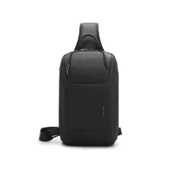 Τσαντάκι ώμου χιαστί crossbody Bange 8031 μαύρο