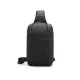 Τσαντάκι ώμου χιαστί crossbody Bange 8031 μαύρο