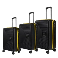Βαλίτσες σετ Anniversary (σέτ 3 τεμαχίων) Cardinal (PP) 2015 μαύρο/κίτρινο