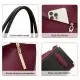 Δερμάτινη Γυναικεία Τσάντα Shopper 'Ωμου Foxer 938032F red